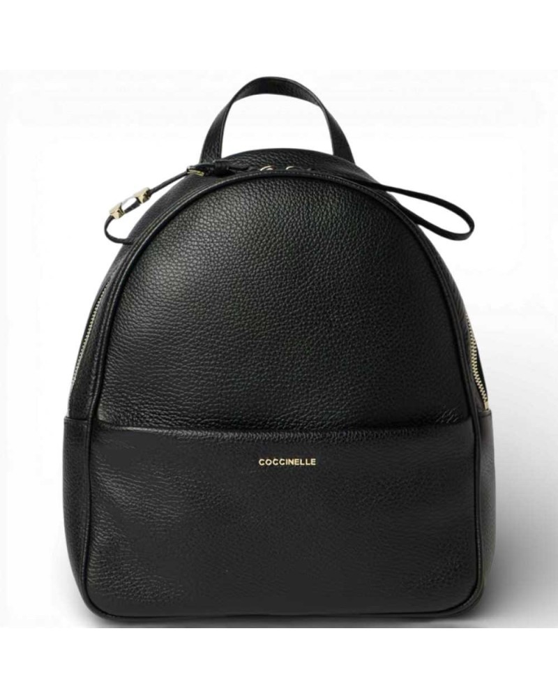 Coccinelle Mochila Nory Mujer Negro en Piel