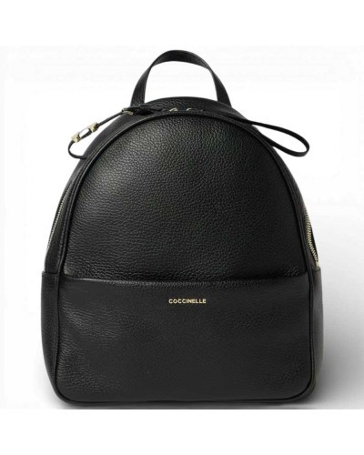Coccinelle Mochila Nory Mujer Negro en Piel