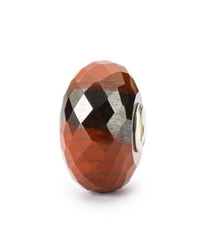 Trollbeads Calcedonia Roja con Hematita | PoppinsBags