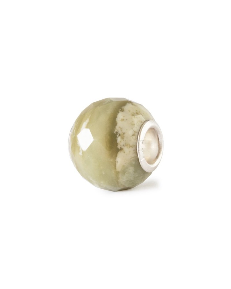 Trollbeads Faceted Round Yellow-Green Calcite | PoppinsBags