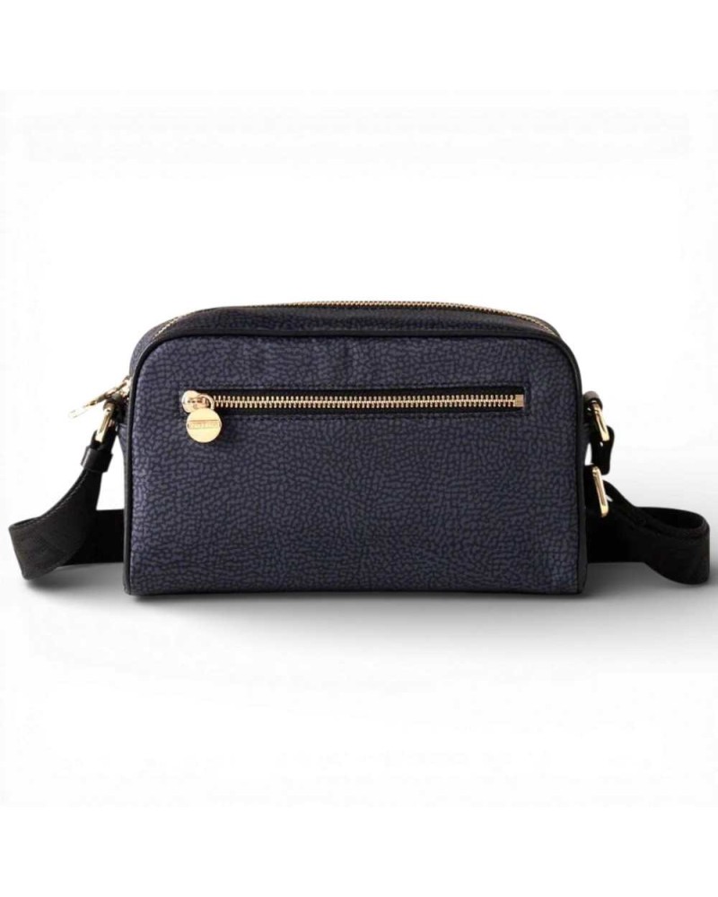 Bolso Camera Case S. BORBONESE Tejido Reciclado OP Azul
