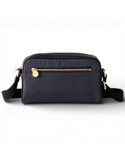 Bolso Camera Case S. BORBONESE Tejido Reciclado OP Azul