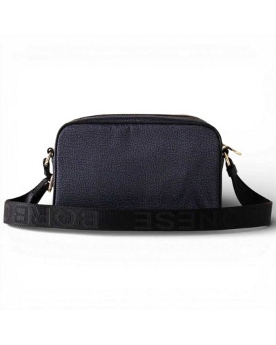 Bolso Camera Case S. BORBONESE Tejido Reciclado OP Azul