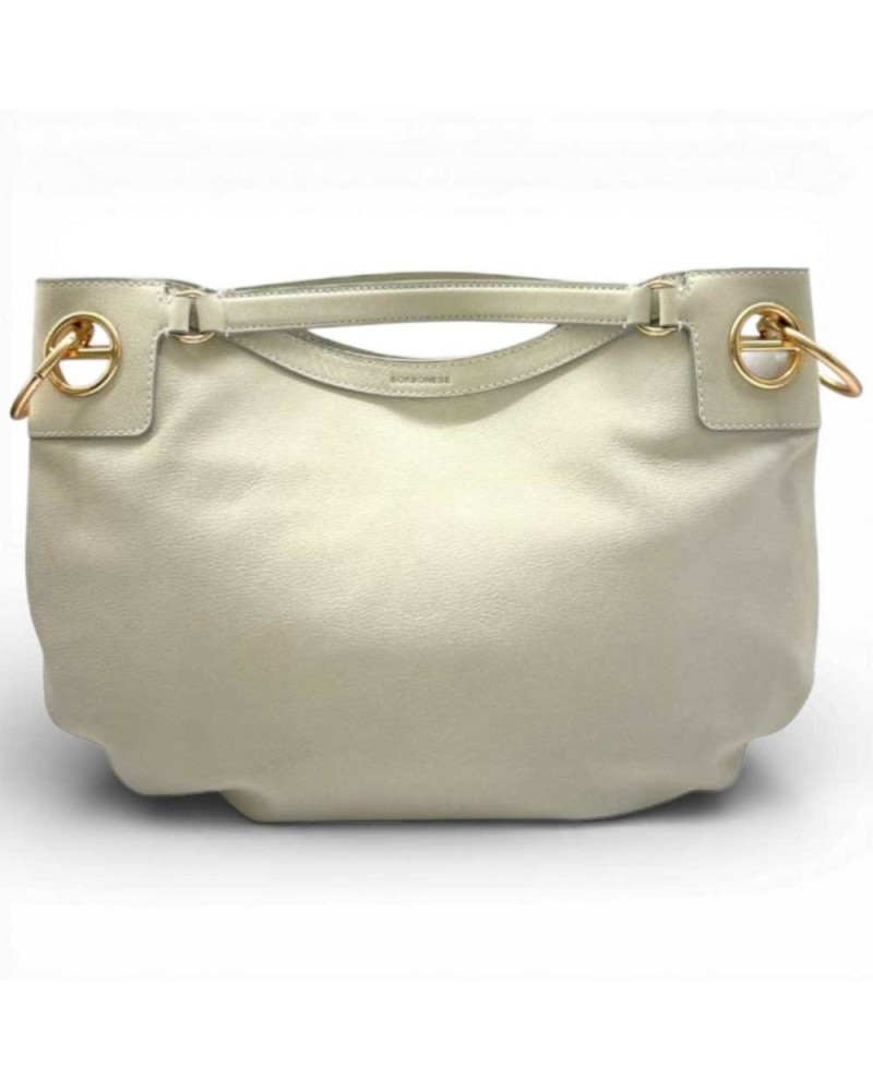BORBONESE London Tasche M. mit Riemen Nubuk-Kalbsleder