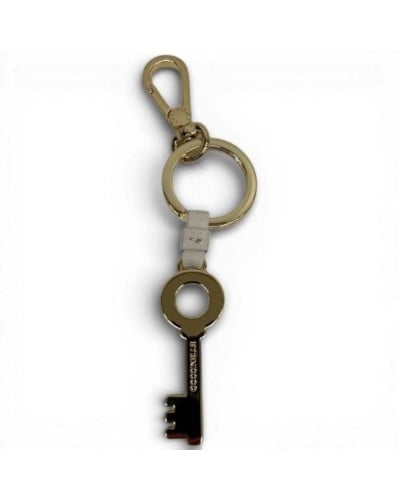 Coccinelle Charm Portachiavi Basic Metal Donna Perla in