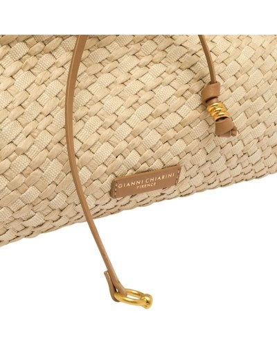 Gianni Chiarini Bolso Mercy Mujer Natural en Paja y