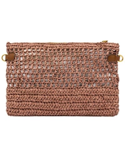 Gianni Chiarini Bolso Nefeli Mujer Blush en Paja y