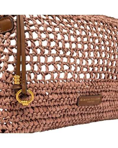 Gianni Chiarini Bolso Nefeli Mujer Blush en Paja y