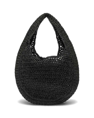 Gianni Chiarini Bolso Nefeli Mujer Negro en Tejido y
