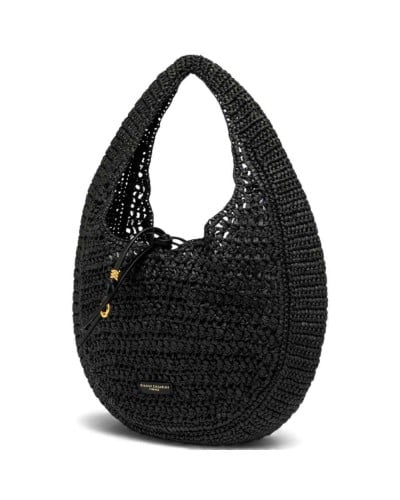 Gianni Chiarini Nefeli Bag Women Black Fabric and