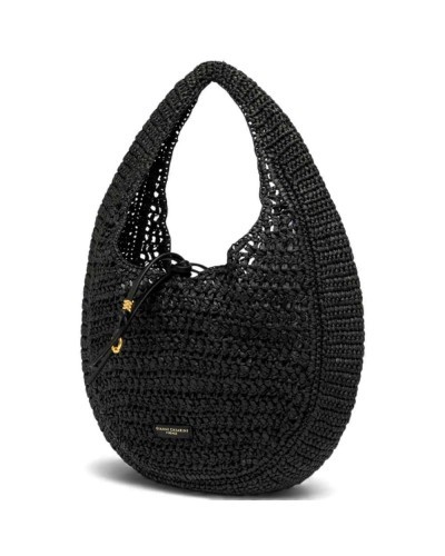 Gianni Chiarini Nefeli Bag Women Black Fabric and