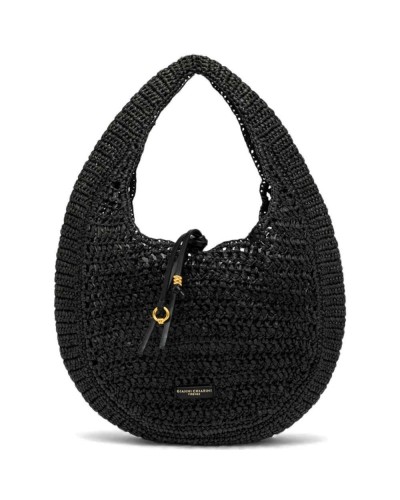 Gianni Chiarini Nefeli Bag Women Black Fabric and