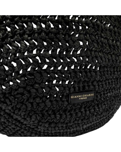 Gianni Chiarini Nefeli Bag Women Black Fabric and