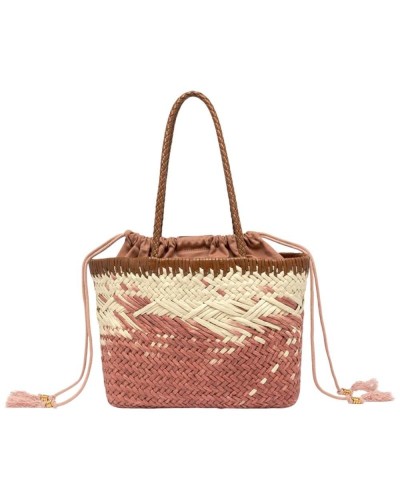 Gianni Chiarini Bolso Paloma Mujer Blush en Paja y