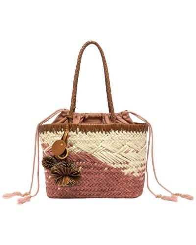 Gianni Chiarini Bolso Paloma Mujer Blush en Paja y