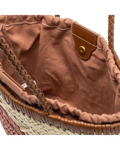 Gianni Chiarini Bolso Paloma Mujer Blush en Paja y