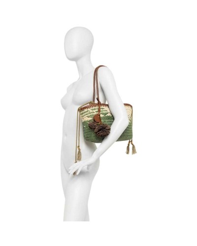 Gianni Chiarini Bolso Paloma Mujer Blush en Paja y