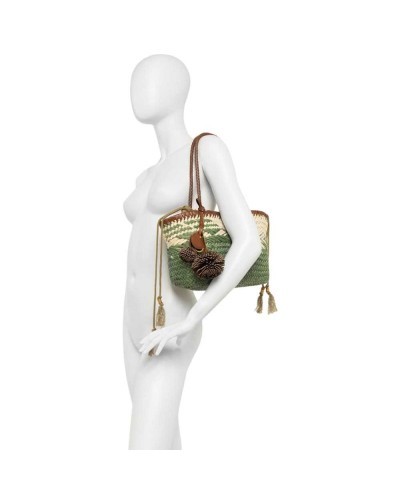 Gianni Chiarini Bolso Paloma Mujer Blush en Paja y