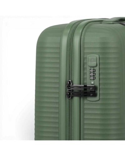 Travelite Trolley Air Stripe S Green in