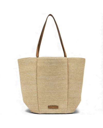 Gianni Chiarini Bolso Lily Mujer Natural-Cuero en Tejido y
