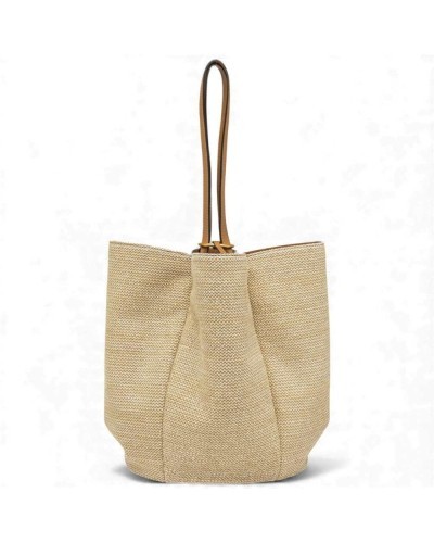 Gianni Chiarini Bolso Lily Mujer Natural-Cuero en Tejido y