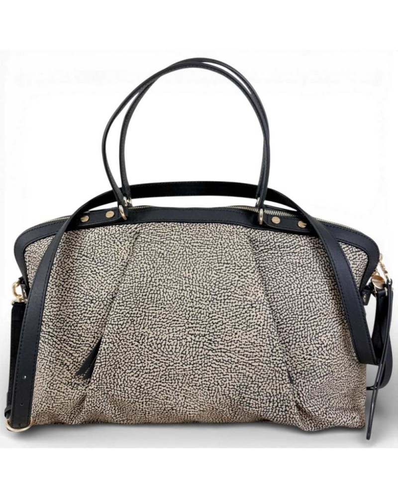 Bolso Bauletto M. con bandolera BORBONESE OP