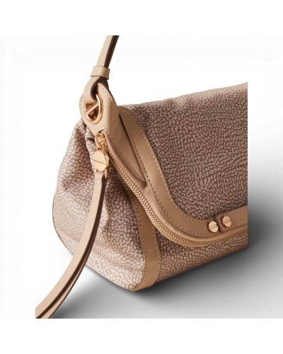 BORBONESE Umhängetasche S. Sand | PoppinsBags