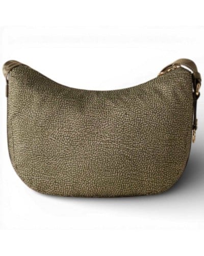 BORBONESE Luna Bag Mini Recycelter Stoff OP