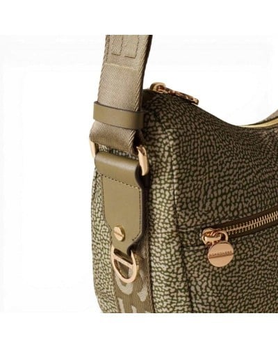 BORBONESE Luna Bag Mini Recycelter Stoff OP