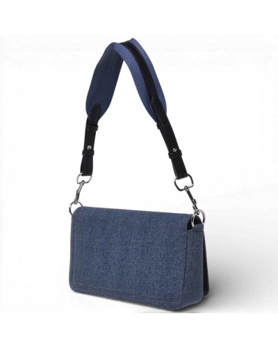 Love Moschino Borsa Denim Donna Blu in Tessuto | PoppinsBags