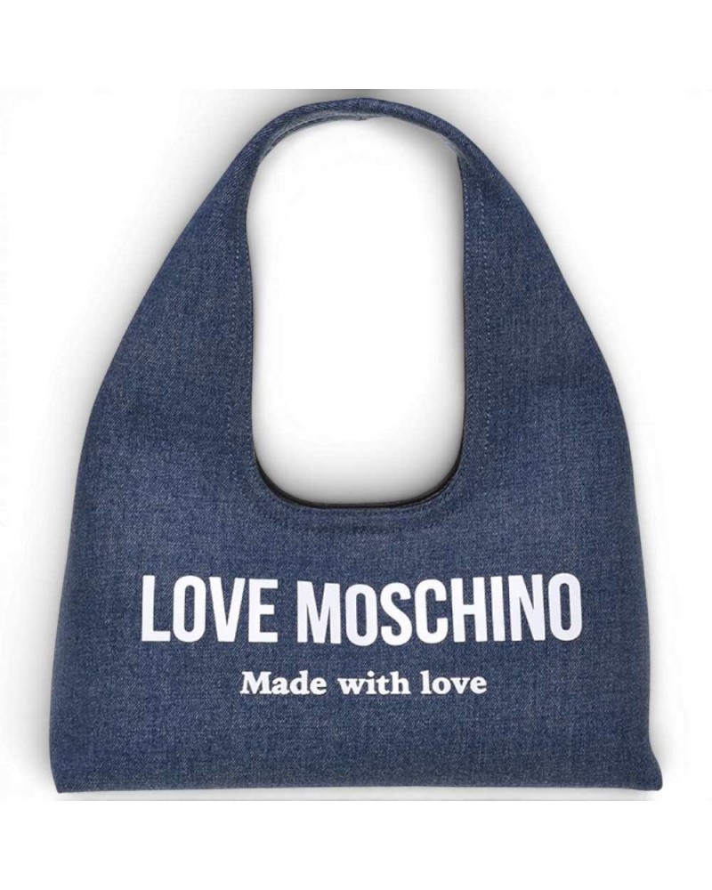 Love Moschino Denim Tasche Damen Blau aus
