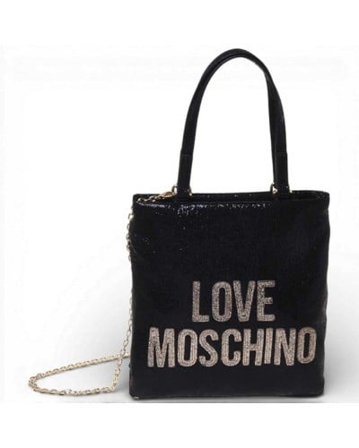 Love Moschino Soft Tasche Damen Schwarz aus
