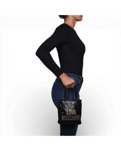 Love Moschino Soft Tasche Damen Schwarz aus