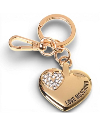 Love Moschino Portachiavi Donna Oro in Metallo | PoppinsBags