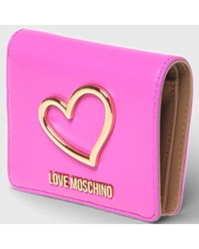 Love Moschino Portafoglio Donna Fuxia in