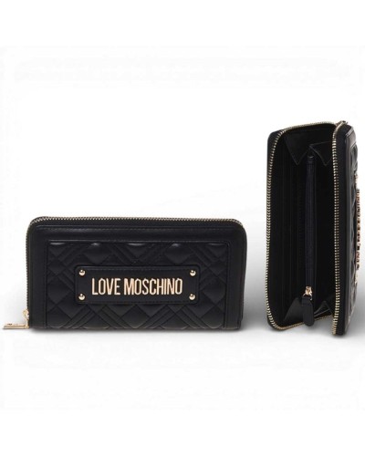 Love Moschino Portafoglio Quilted Donna Nero in
