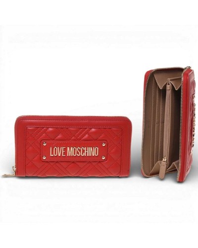 Love Moschino Portafoglio Quilted Donna Rosso in