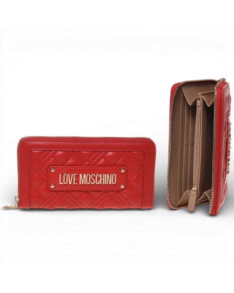 Love Moschino Quilted Wallet Women Red
