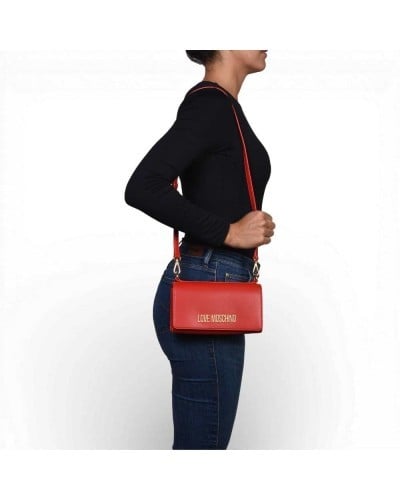 Love Moschino Shopping Bag Damen Rot aus