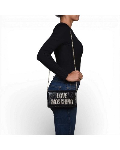 Love Moschino Soft Shopping Bag Women Black