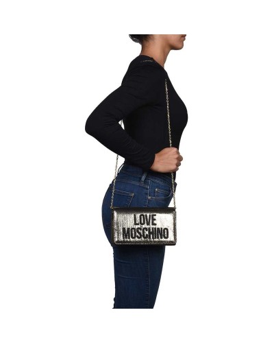 Love Moschino Soft Shopping Bag Damen Gold aus
