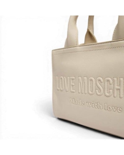 Love Moschino Bolso Grs Mujer Marfil en