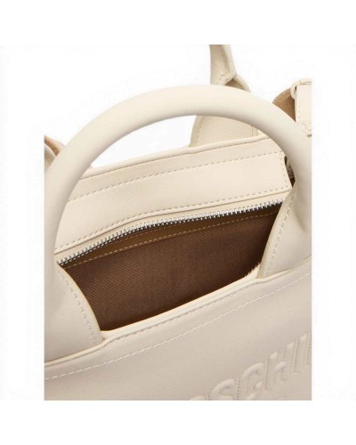 Love Moschino Bolso Grs Mujer Marfil en