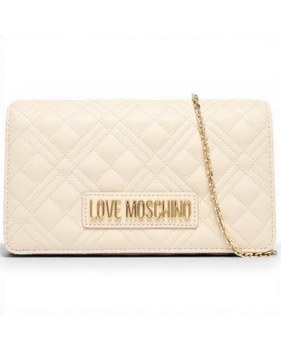 Love Moschino Quilted Bag Women Ivory