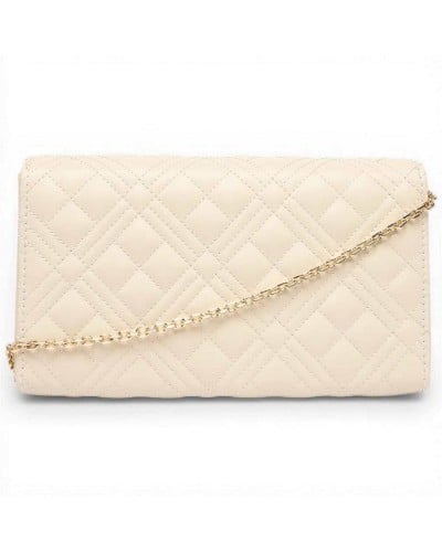 Love Moschino Quilted Bag Women Ivory