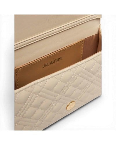 Love Moschino Quilted Bag Women Ivory