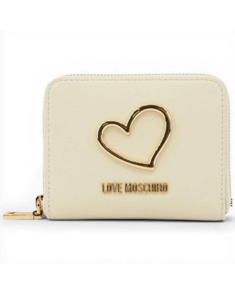 Love Moschino Portafoglio Donna Avorio in