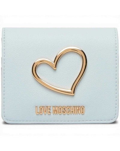 Love Moschino Portafoglio Donna Celeste in
