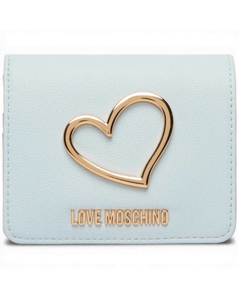 Love Moschino Portafoglio Donna Celeste in