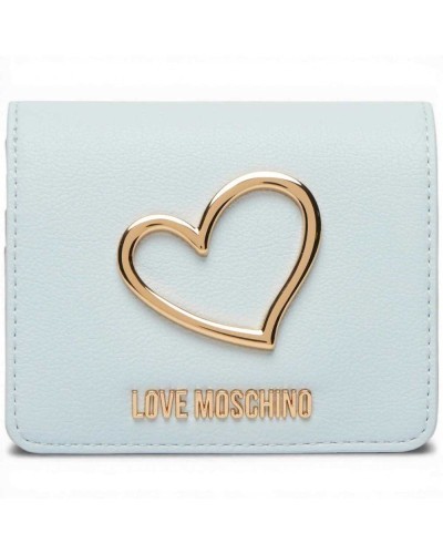 Love Moschino Portafoglio Donna Celeste in